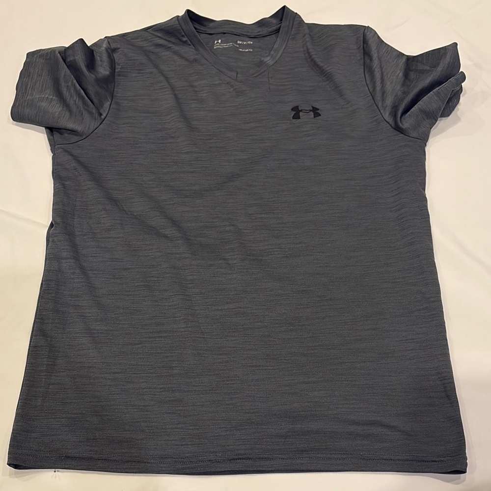 Under Armour Men's Gray T-Shirt - Picture 1 of 3